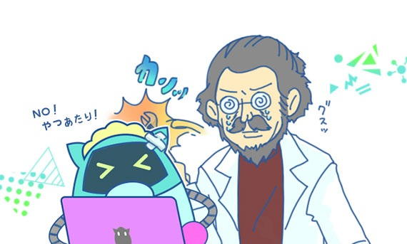 エンプティに八つ当たりモーロック博士