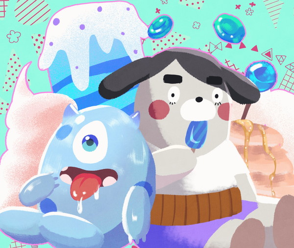 水色のボスとおいも
