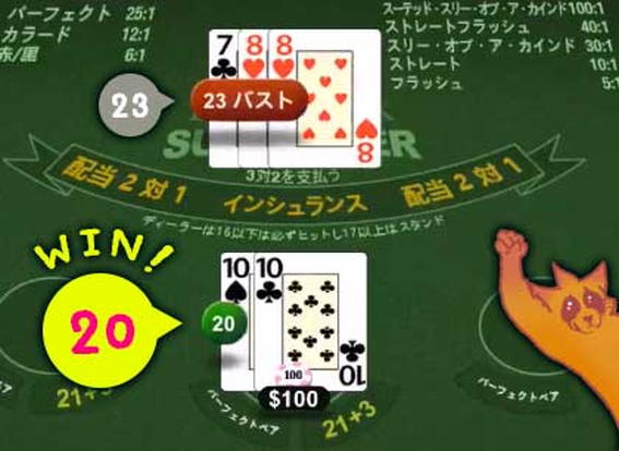隅っこで応援するメープル