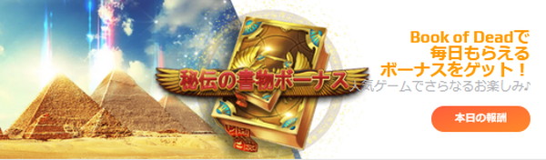 秘伝の書物ボーナス