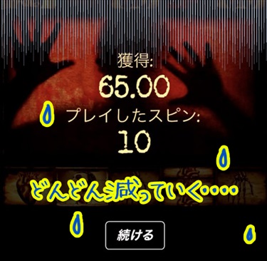 65ドルしか残らず