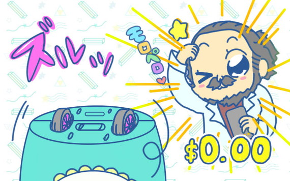 やっちゃったモーロック博士とでんぐり返りのエンプティ