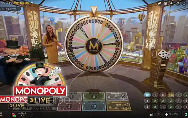 ライブゲーム「モノポリーライブ」