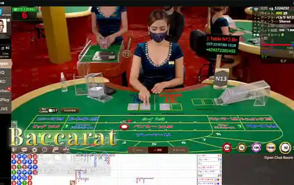 Asia Gamingのライブゲーム