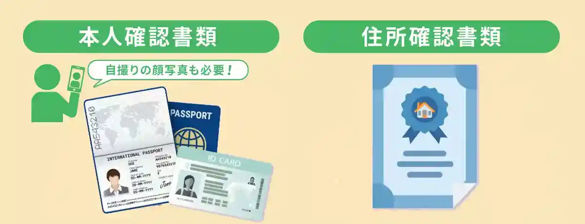 出金のための準備(本人確認など)