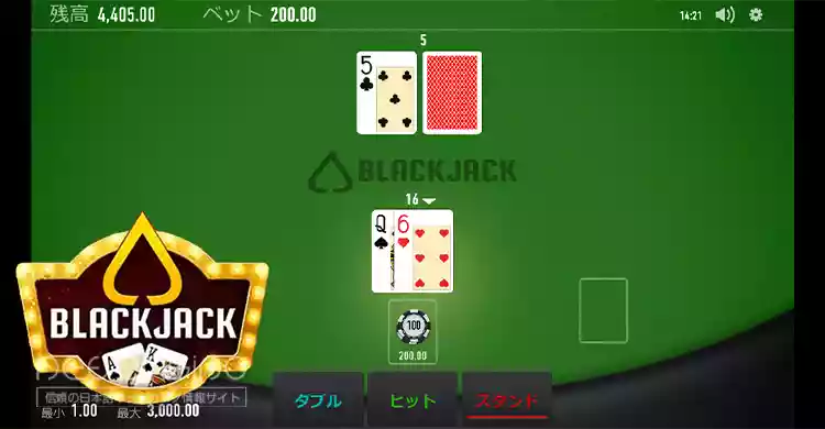 Blackjack Neo(ブラックジャック)