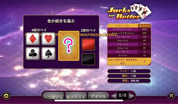 ダブルアップ