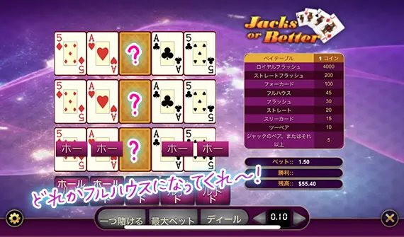 フルハウスチャンス