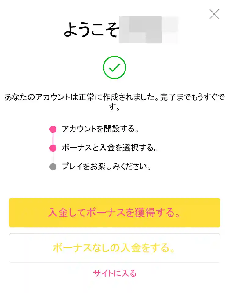 プレイバシーポリシーに同意する