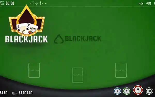 ブラックジャック・ネオ(Relax Gaming)