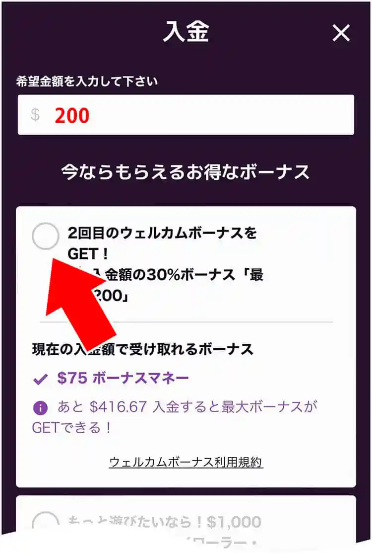 必要事項を入力