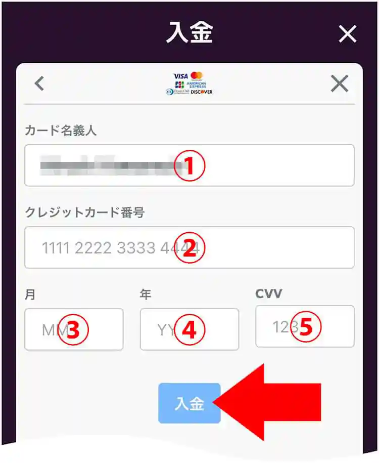 使用するブランドを選択