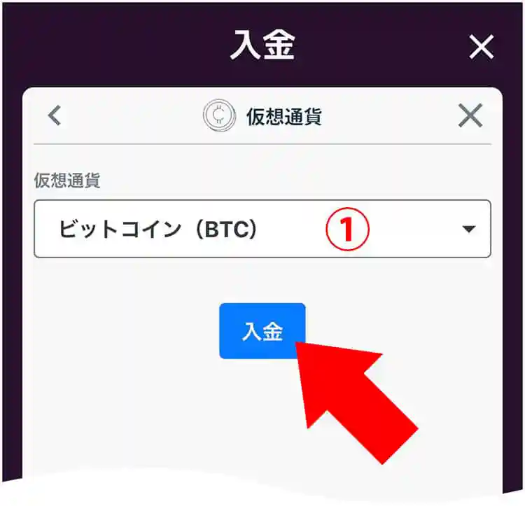 使用する電子決済サービスを選択