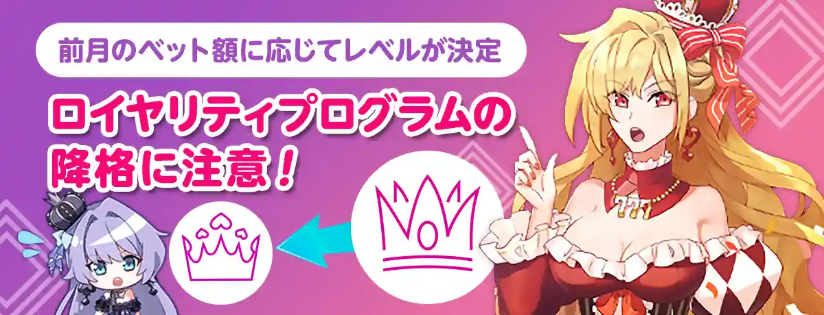 放置するとプレイヤーレベルの降格がある