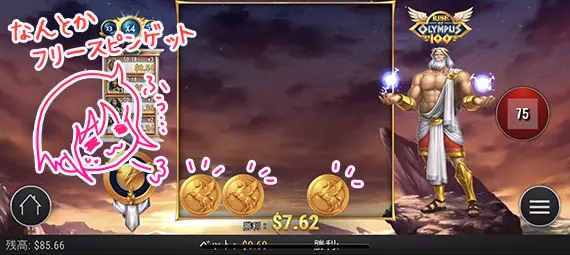 フリースピンゲット
