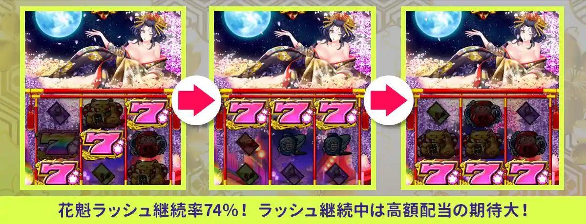 花魁ラッシュ獲得まで