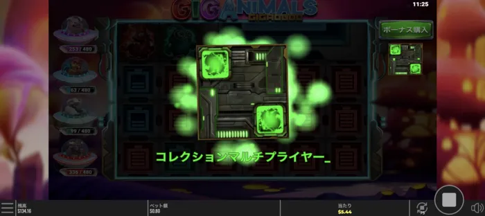コレクションマルチプライヤー説明