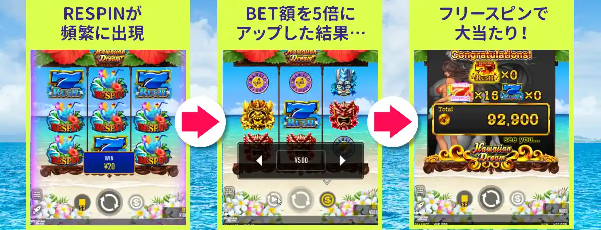 『Hawaiian Dream』を例に実践