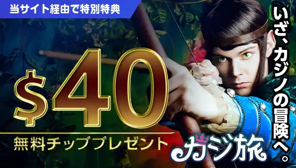 初回入金ボーナス(ネットカジノJP限定)