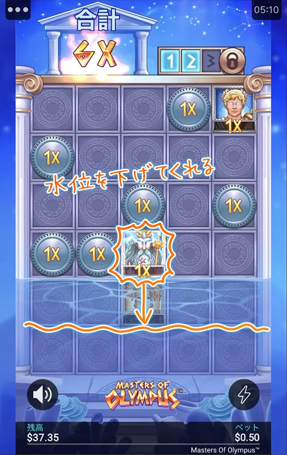 ポセイドン図柄