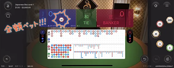 ジャパニーズバカラ