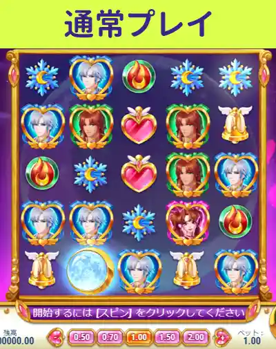 プリンセスシンボルを消してメーターを貯める