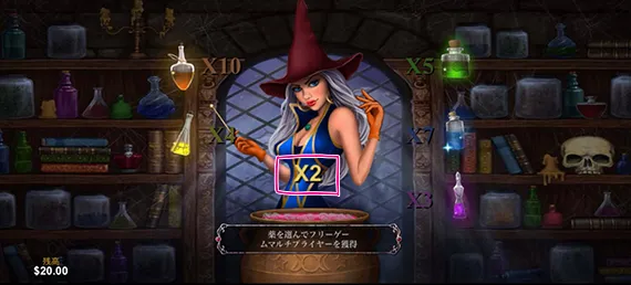 倍率は2倍