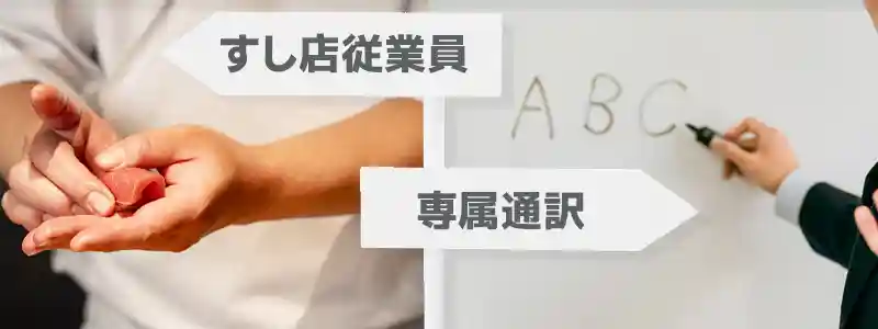 高校卒業後から通訳採用